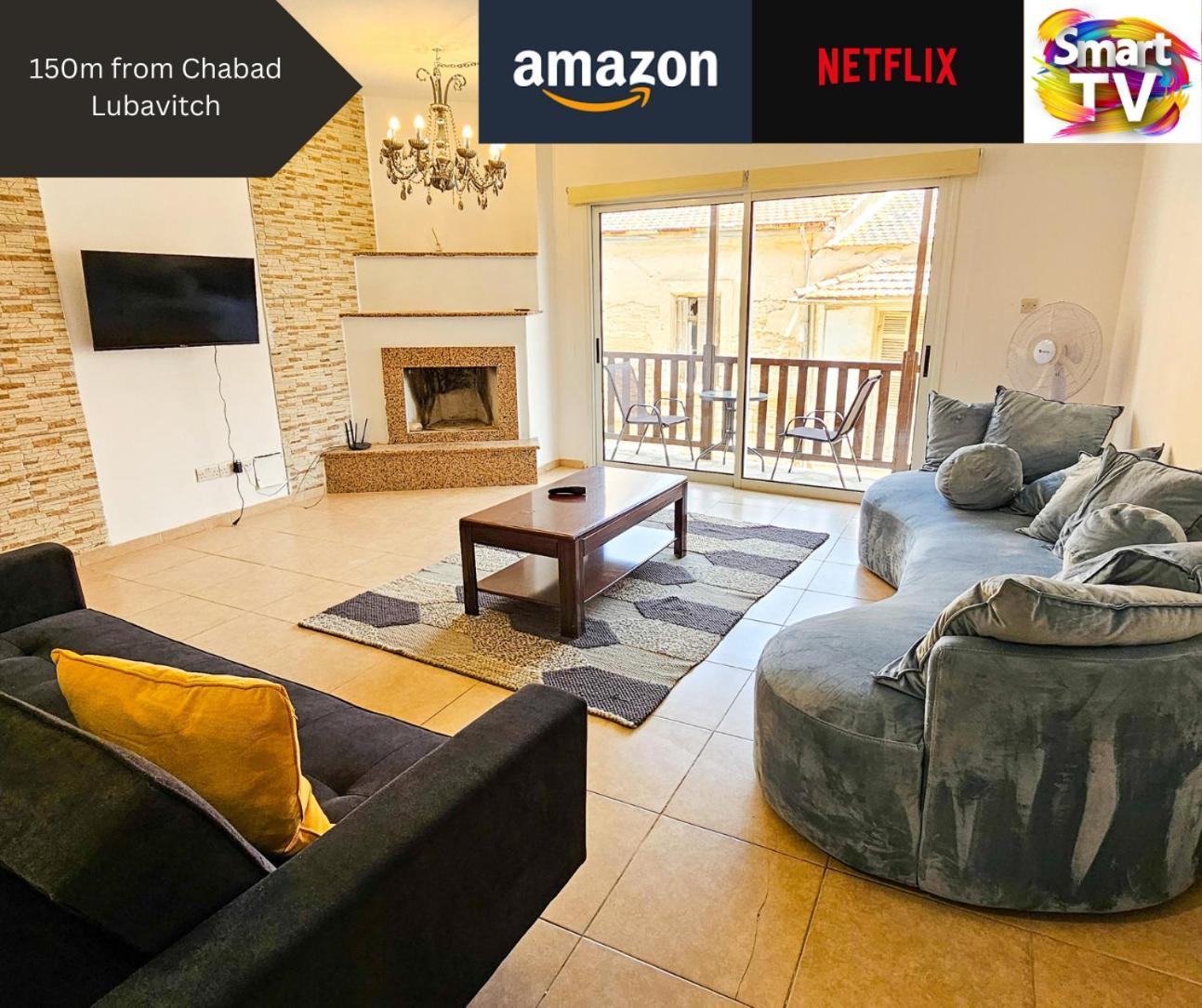 Sky Line City Apartment, 150M From Chabad Lubavitch Larnaca Dış mekan fotoğraf